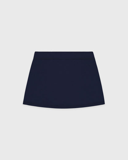 Signature Logo Court Skirt - Navy/White