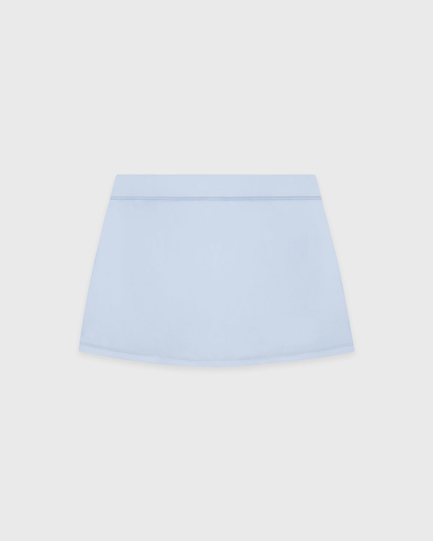 Signature Logo Court Skirt - Ciel/Navy