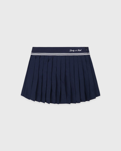 Signature Logo Abigail Skirt - Navy/White