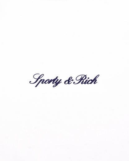 Signature Logo Court Dress - White