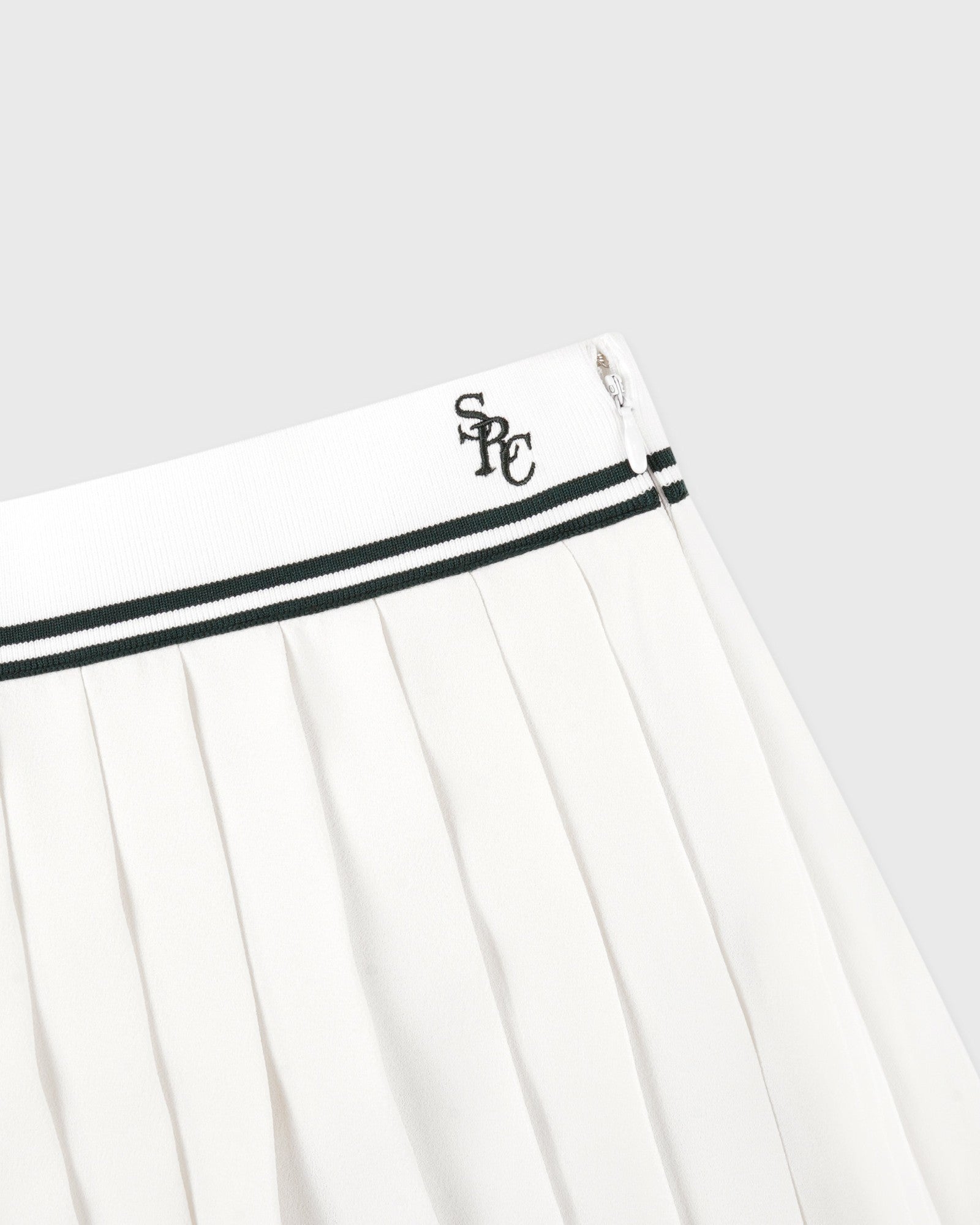 SRC Abigail Skirt - Ecru/Forest