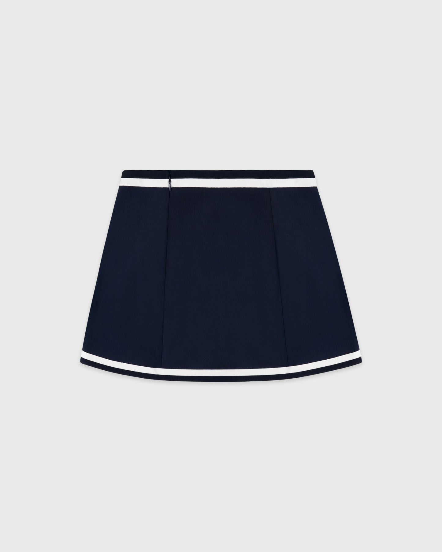Serif Logo Mila Skirt - Navy/White