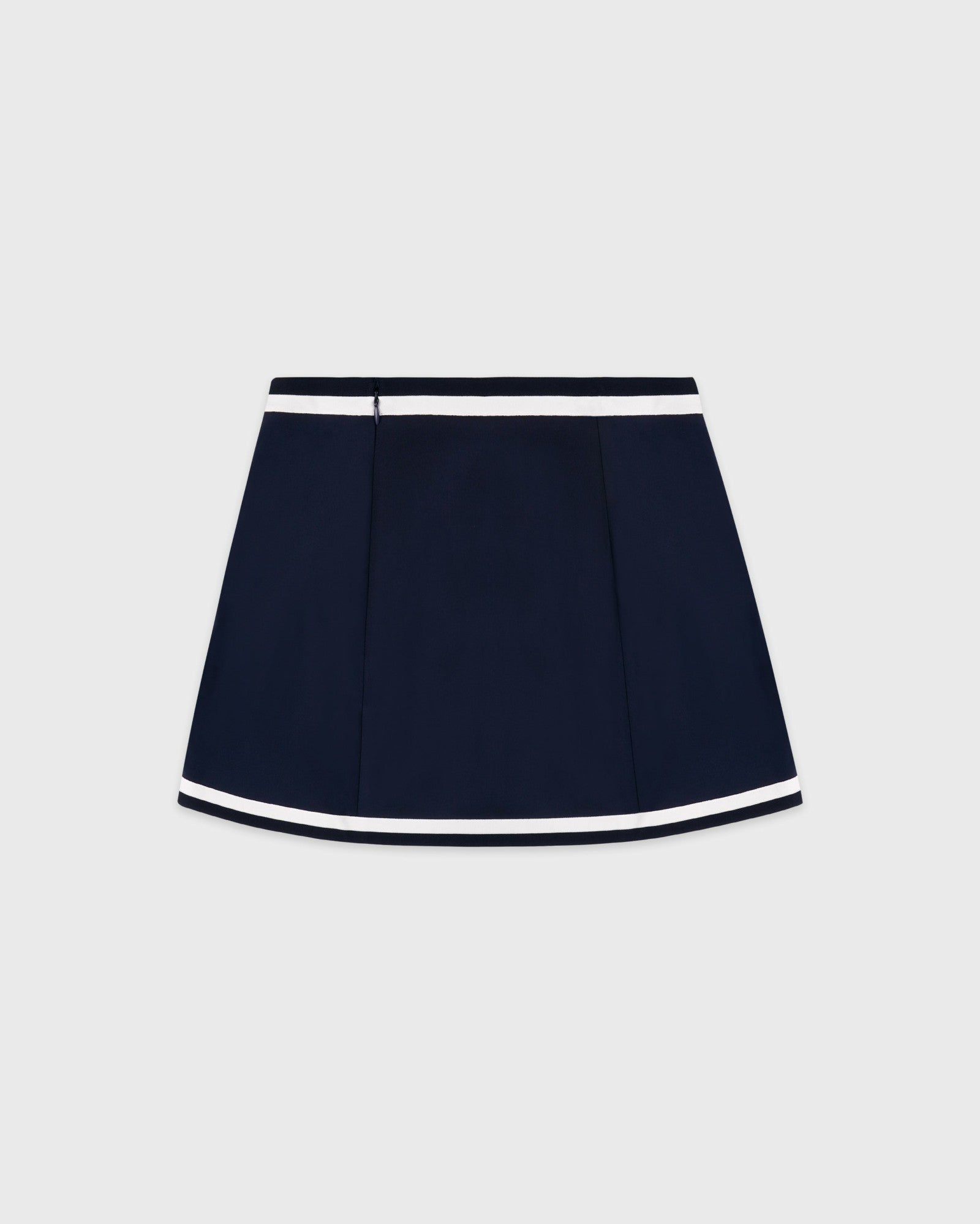 Serif Logo Mila Skirt - Navy/White