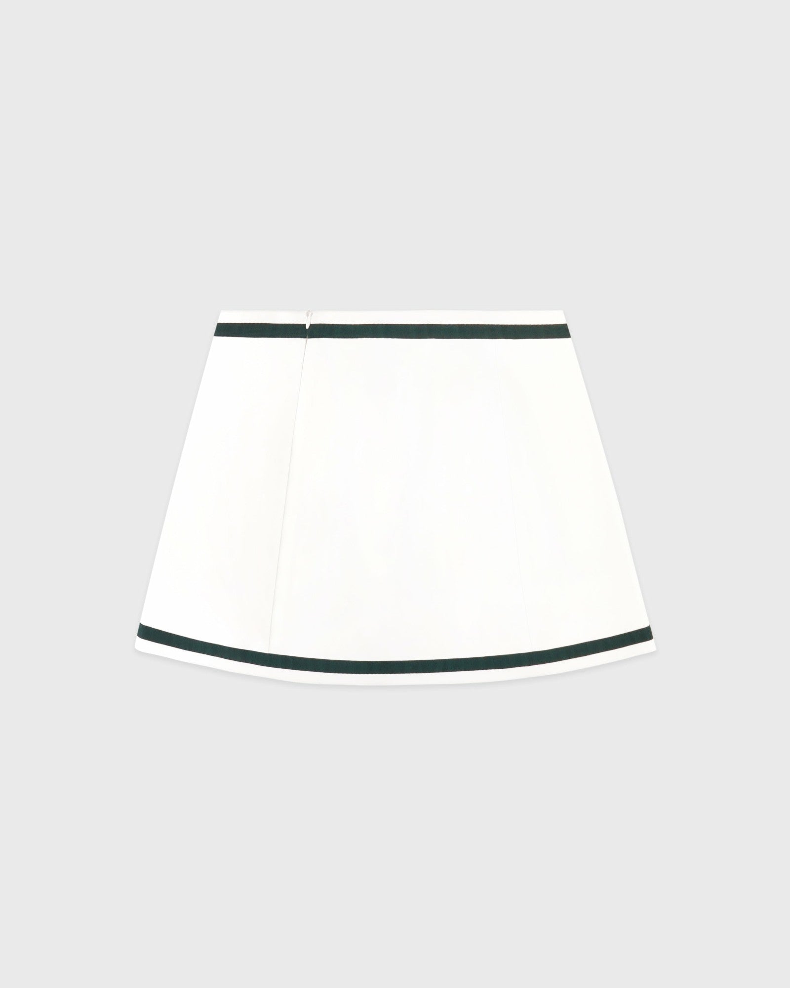 Serif Logo Mila Skirt - White/Forest