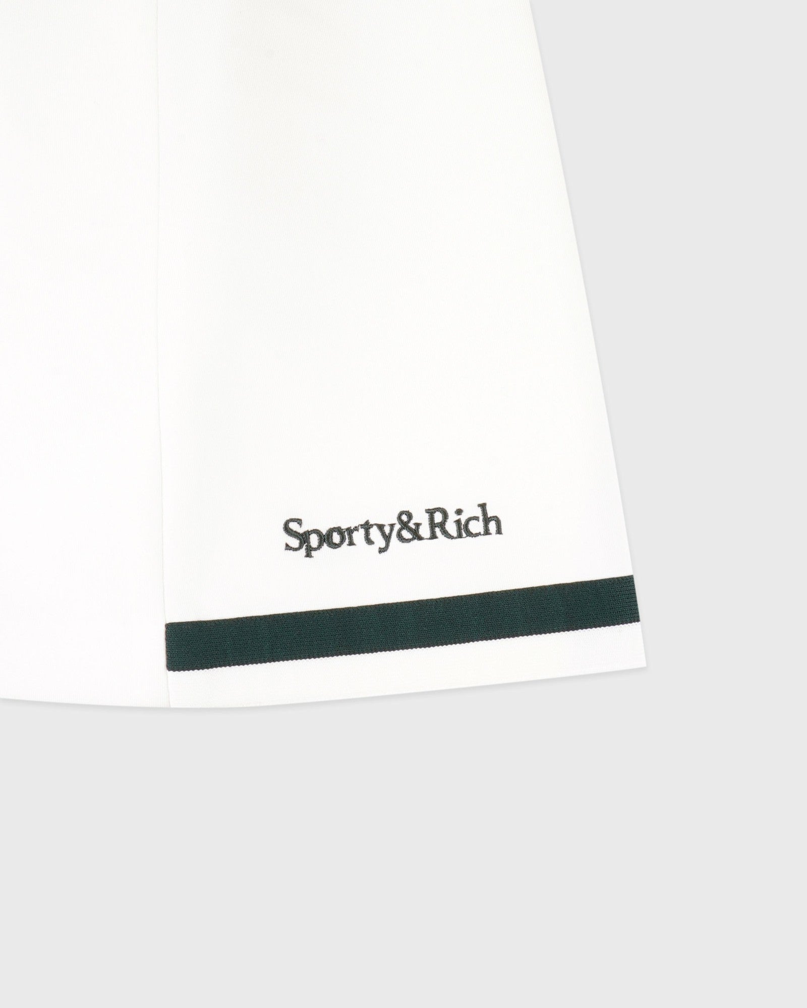 Serif Logo Mila Skirt - White/Forest