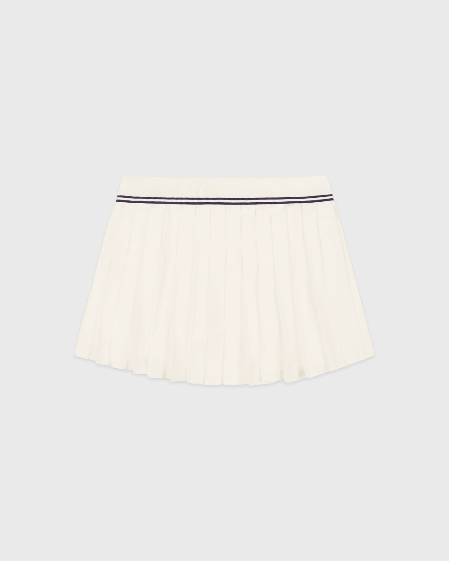 Signature Logo Abigail Skirt - Ecru/Navy