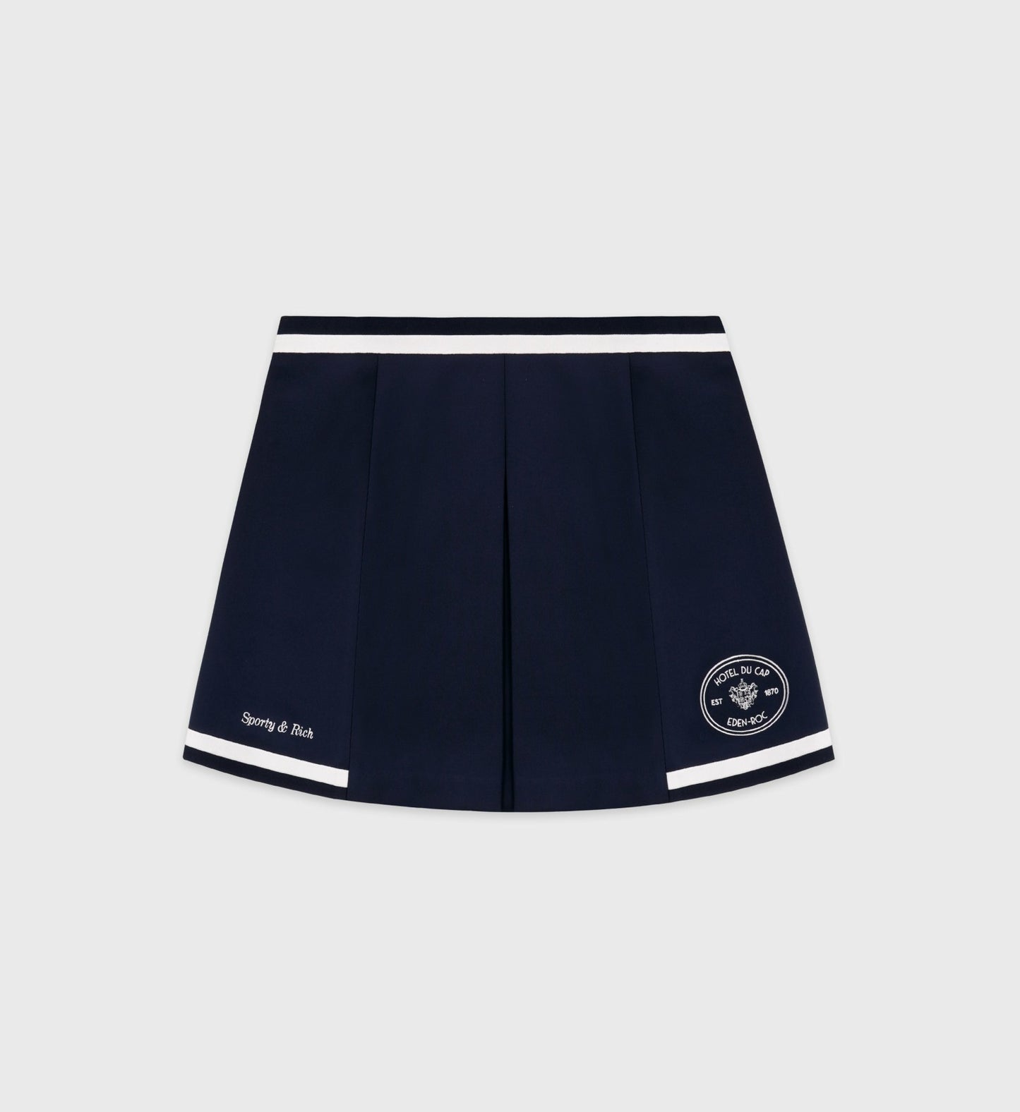 Eden Crest Embroidered Mila Skirt - Navy/White