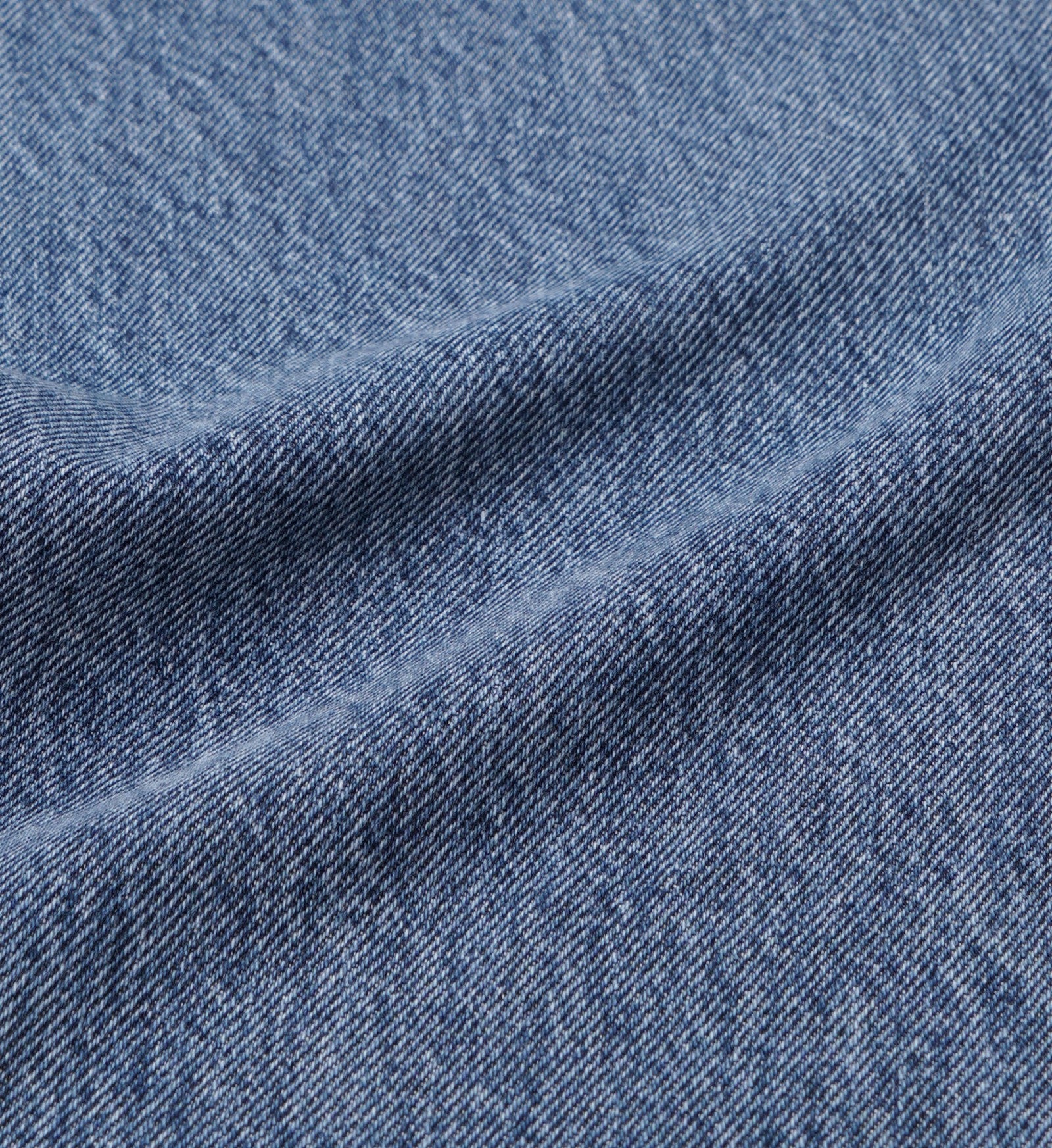 Loose Fit Denim - Medium Blue