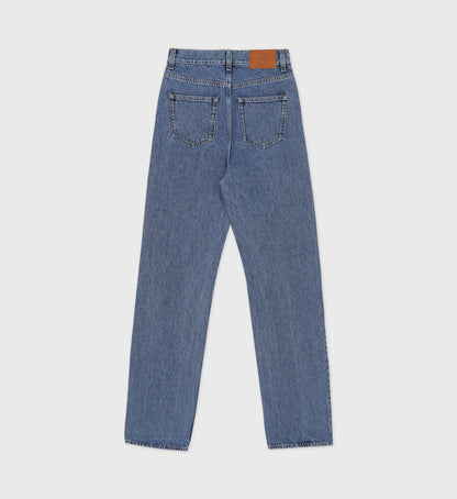 Loose Fit Denim - Medium Blue