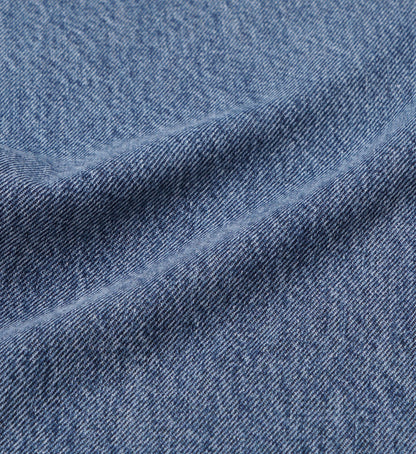 Vintage Fit Straight Leg Denim - Medium Blue