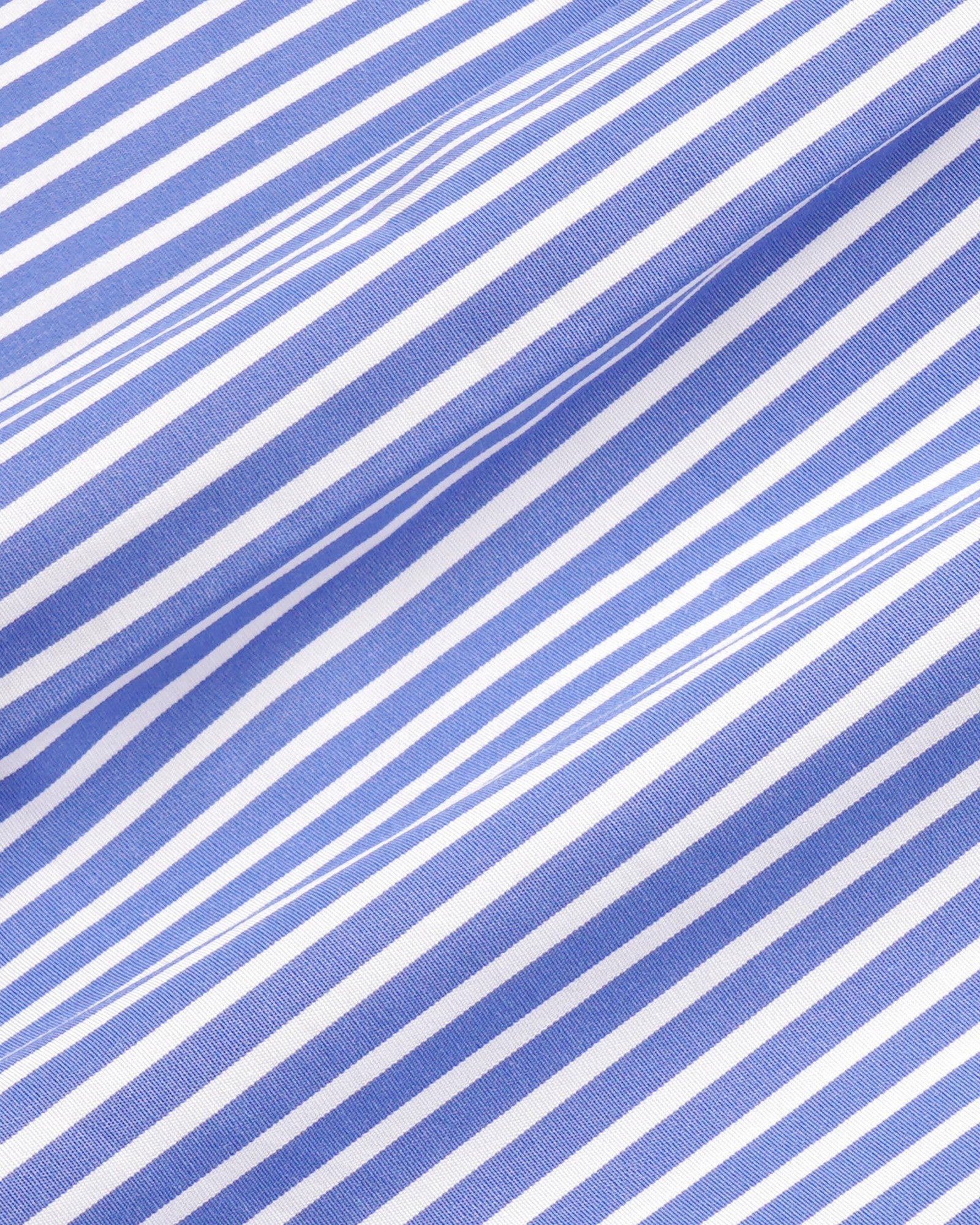 NY Crest Oversized Shirt - Blue Striped