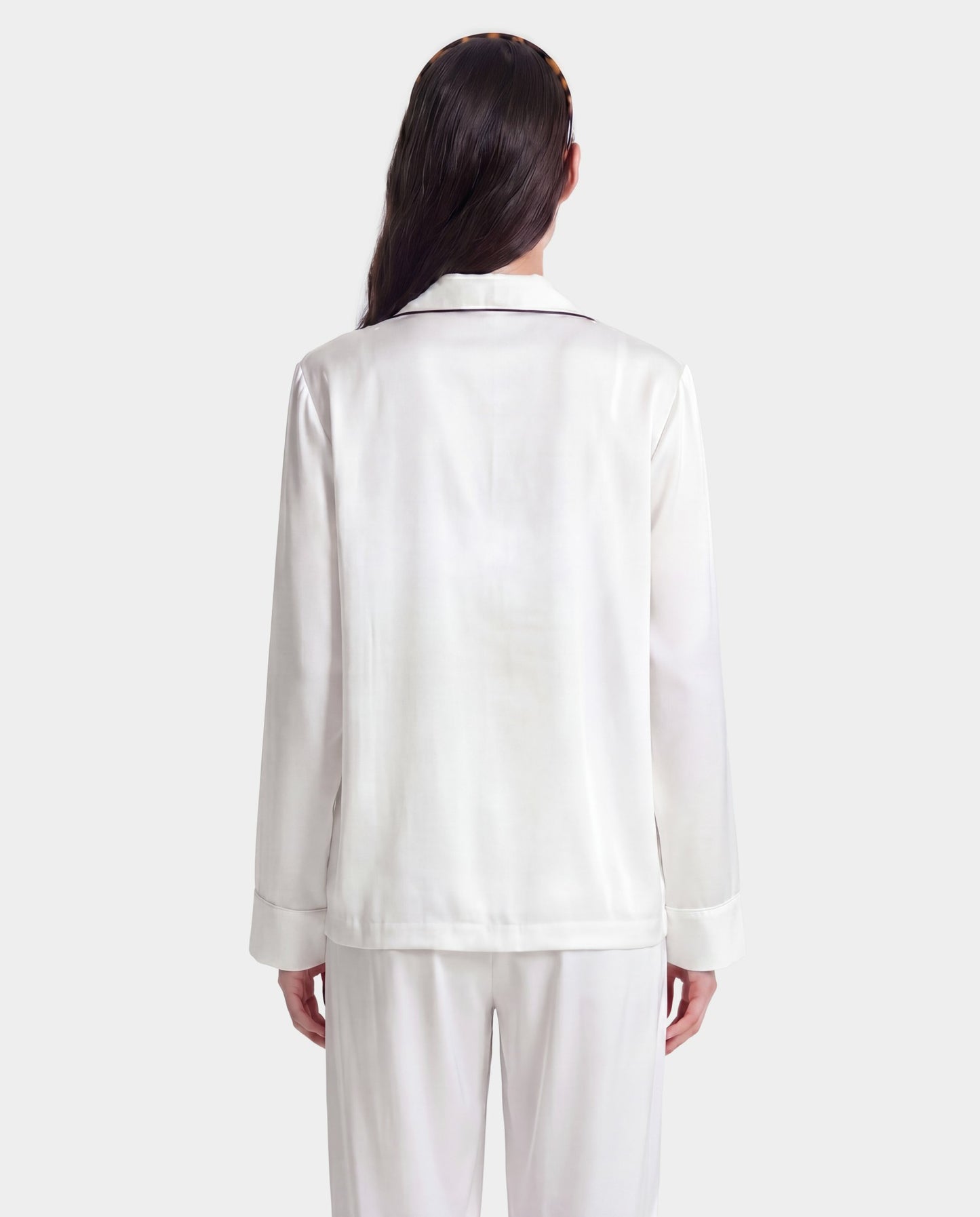 Signature NY Pyjama Shirt - White
