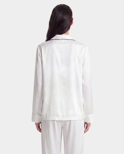 Signature NY Pyjama Shirt - White