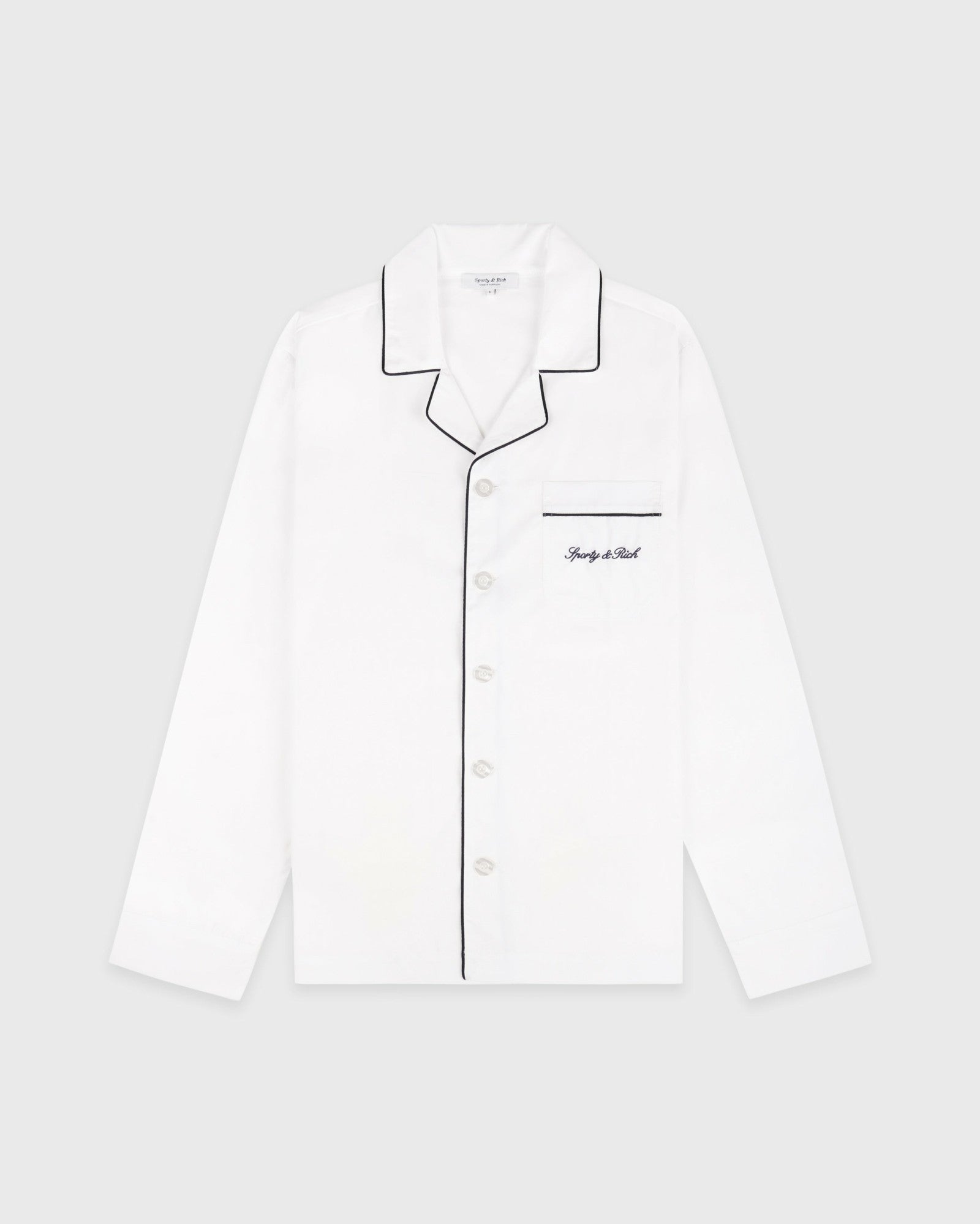 Signature NY Pyjama Shirt - White