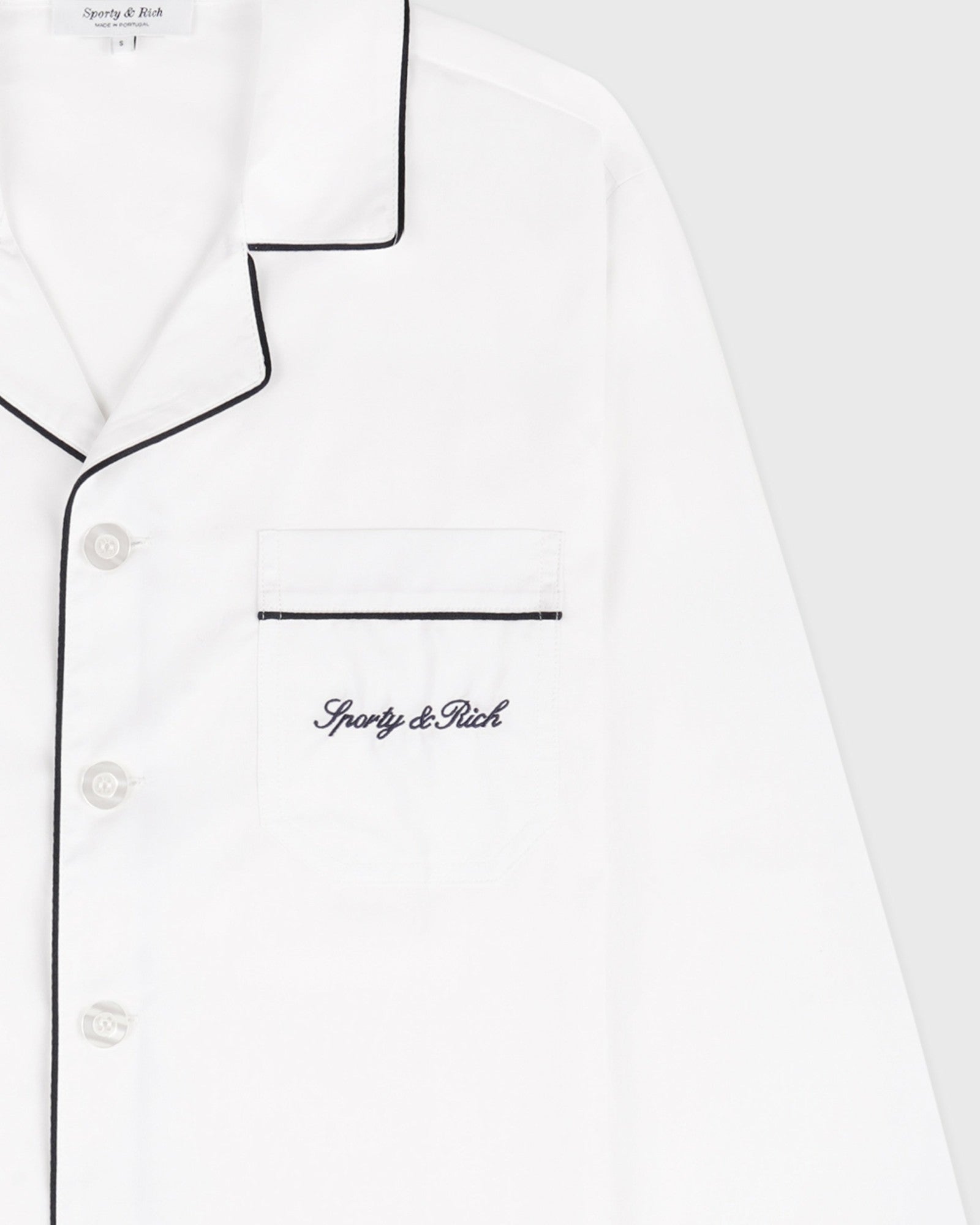 Signature NY Pyjama Shirt - White