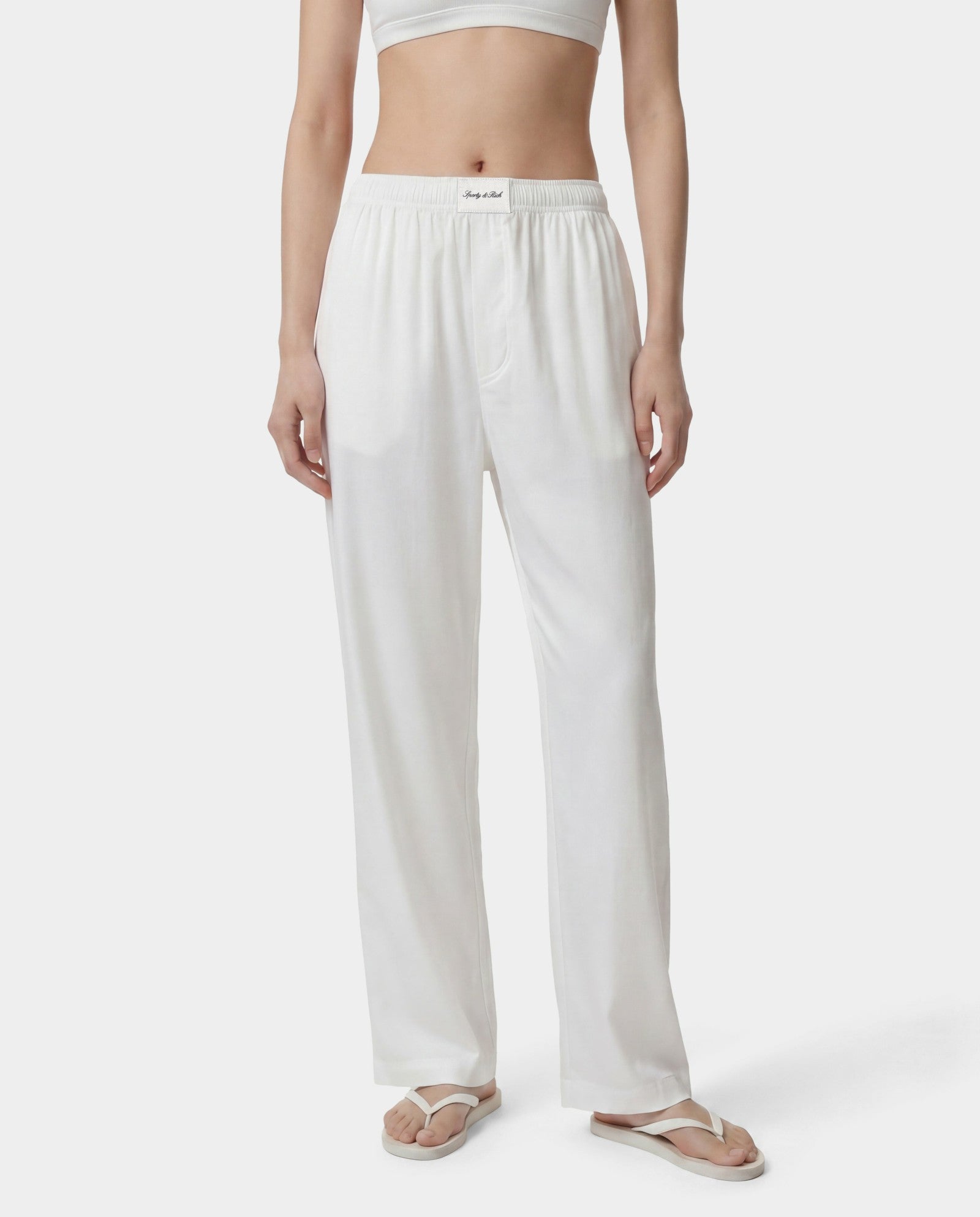 Signature NY Pyjama Pants - White