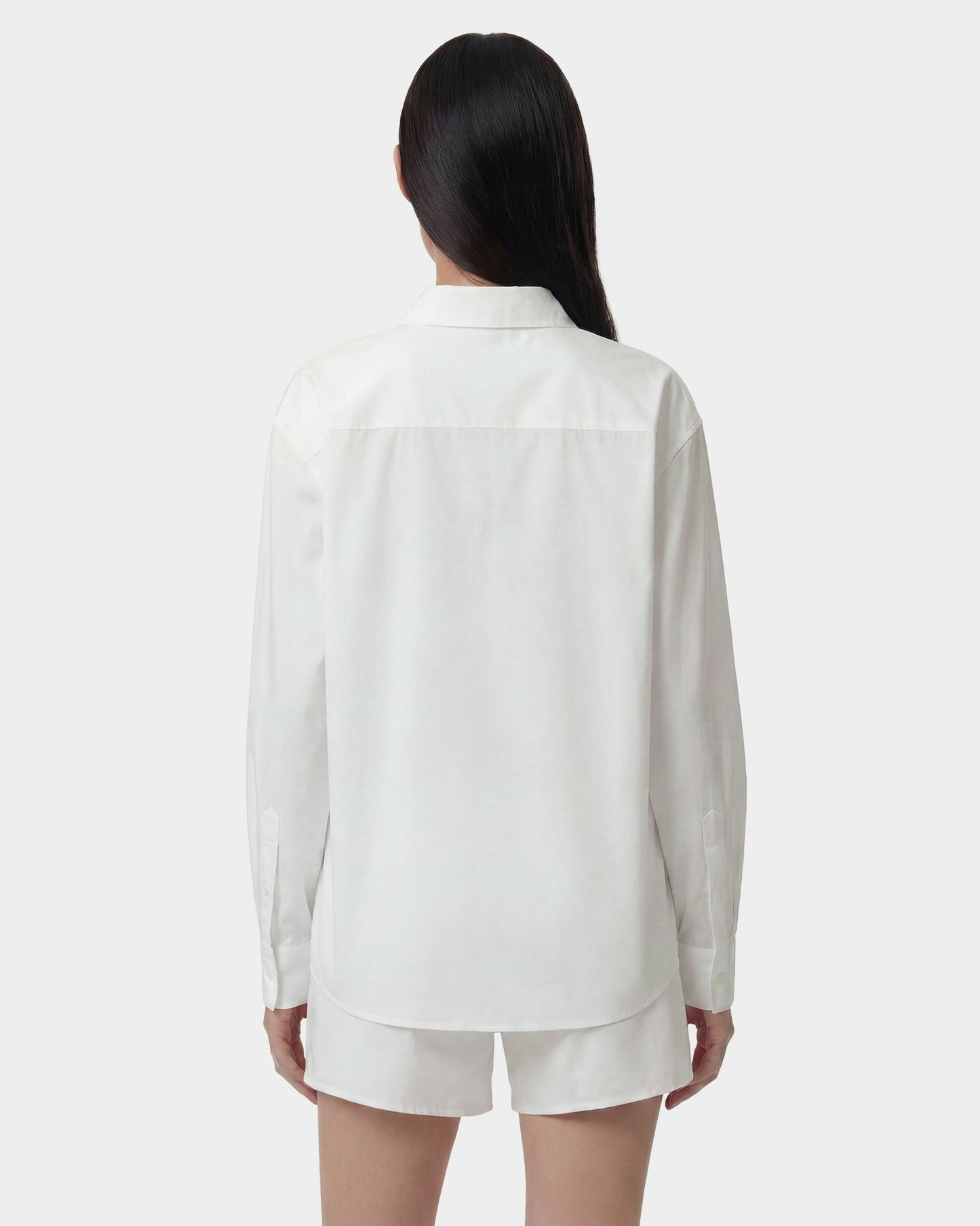 Signature NY Oversized Shirt - White