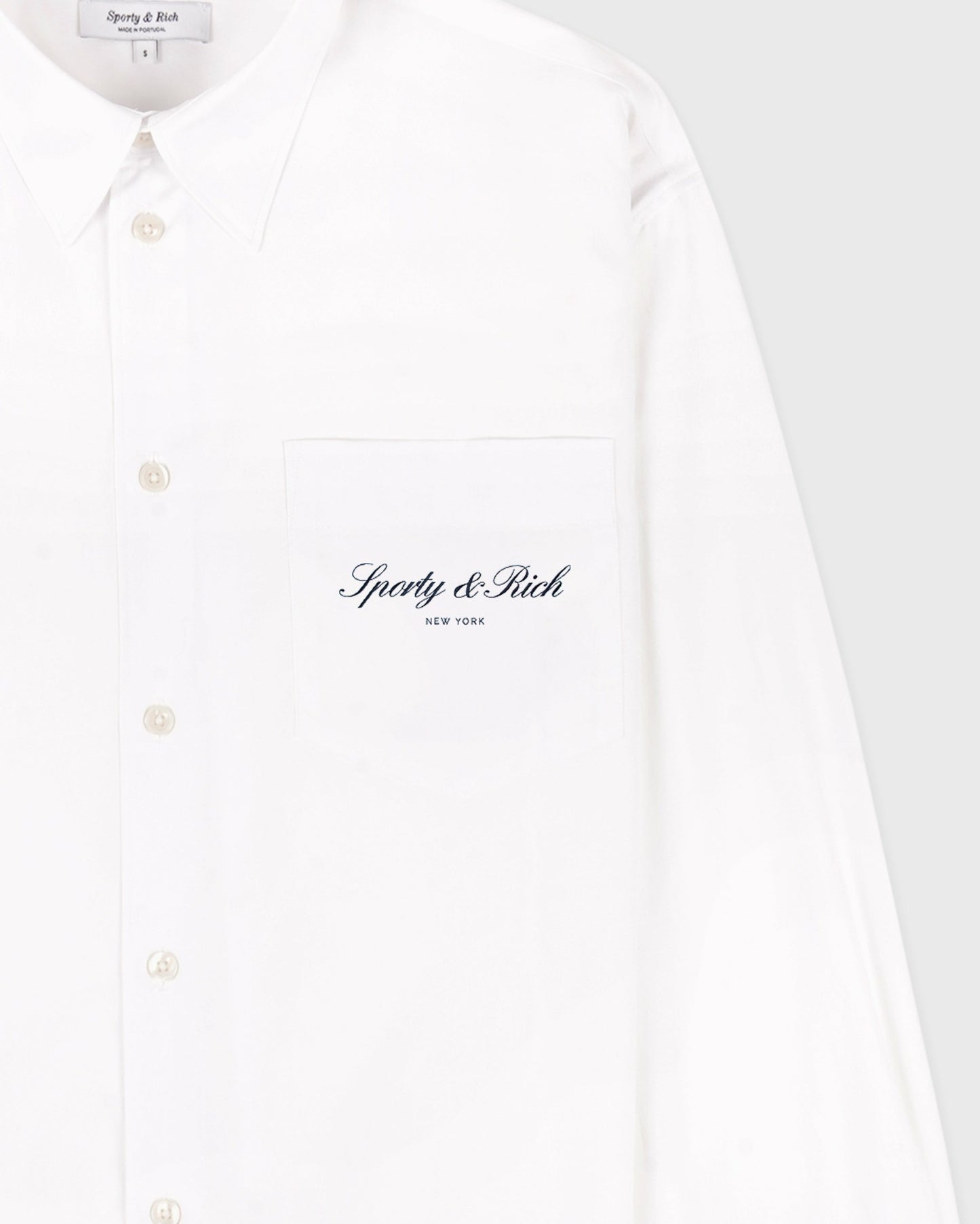 Signature NY Oversized Shirt - White