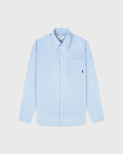 SRC Oversized Shirt - Ciel/Navy