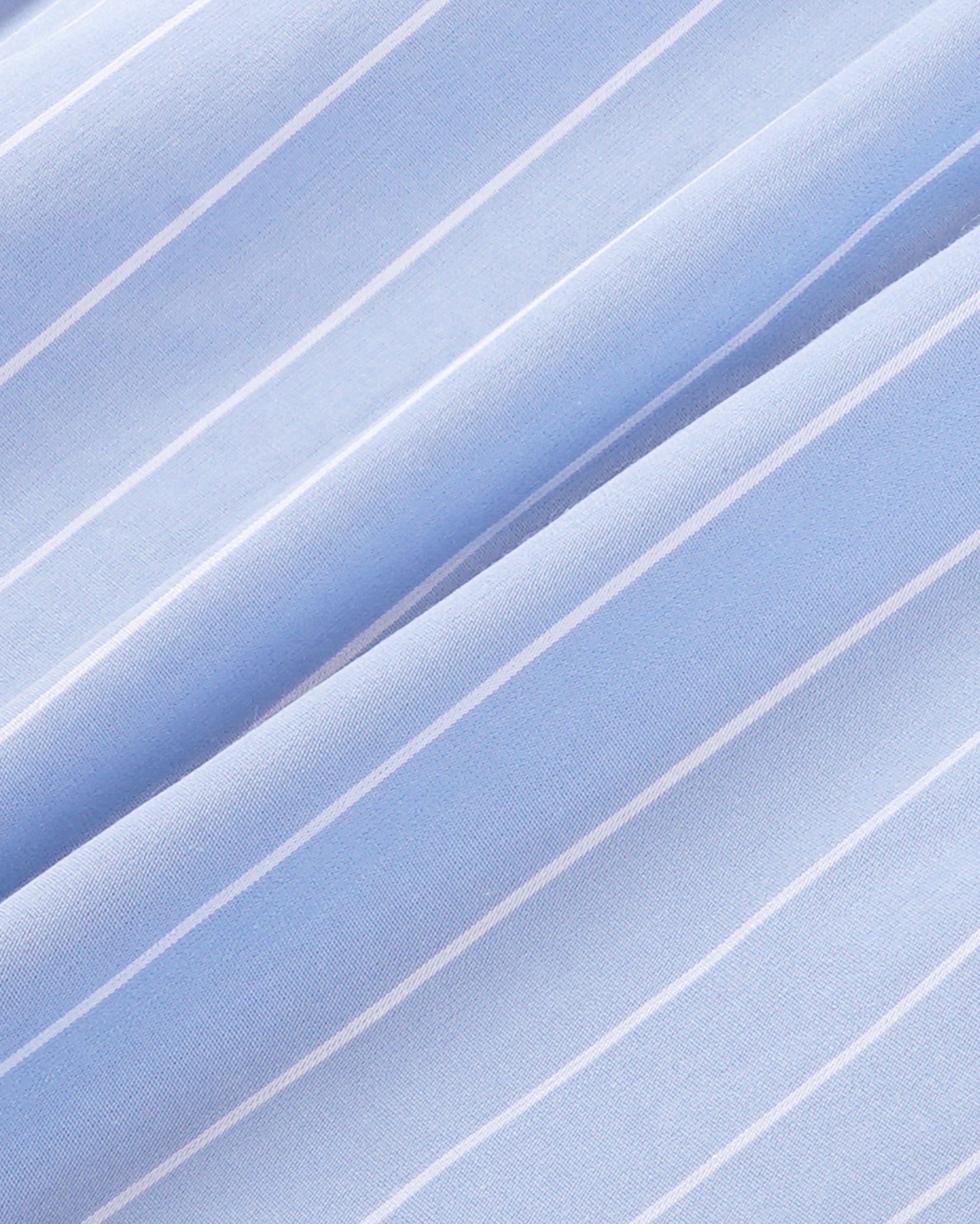 SRC Oversized Shirt - Blue Stripe