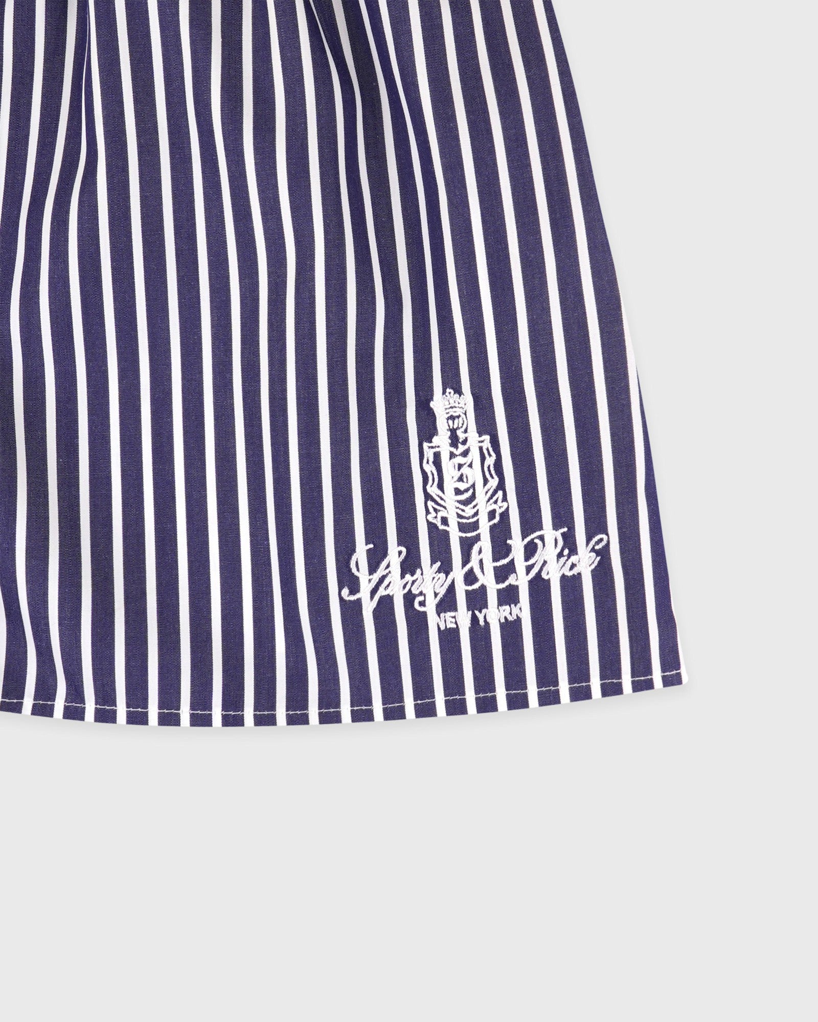 Vendome Mini Boxer - Blue Striped