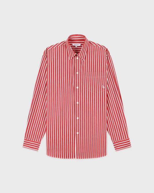 SRC Oversized Shirt - Ruby Stripe