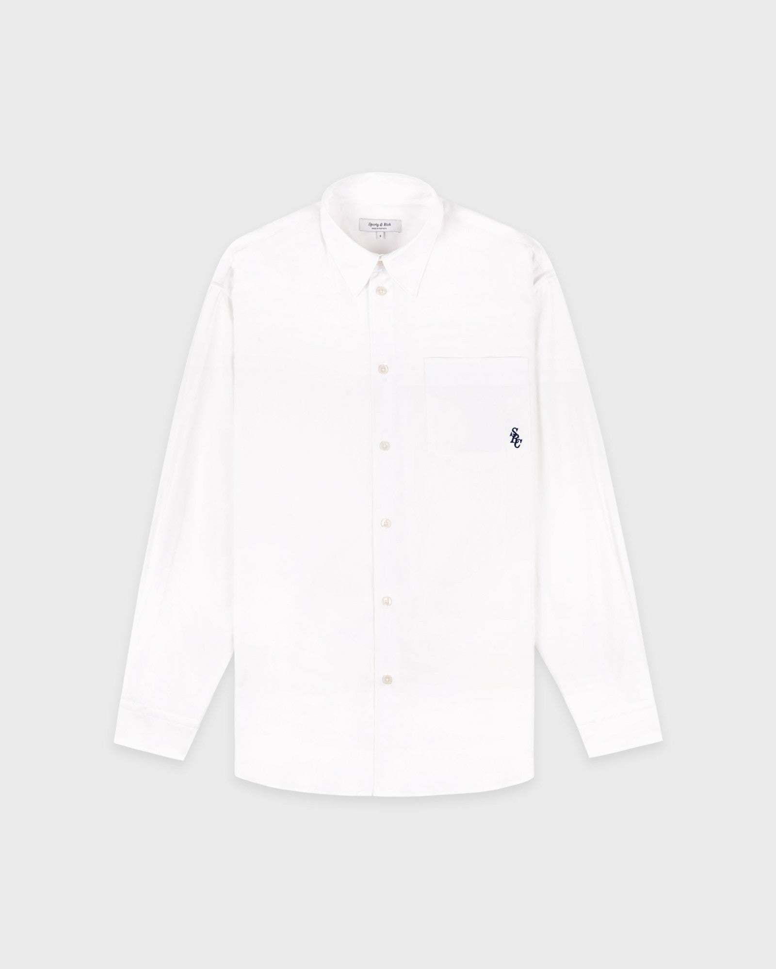 SRC Oversized Shirt - White/Navy