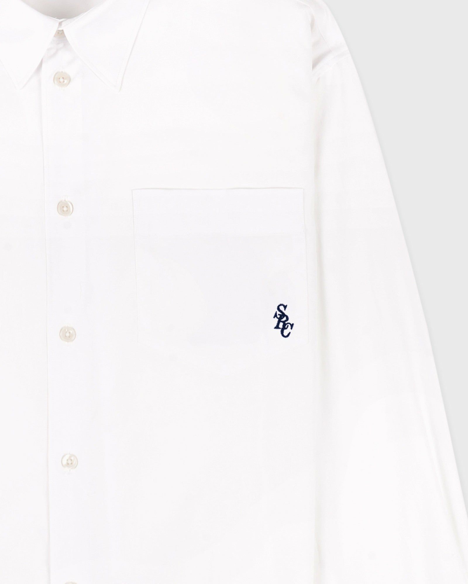 SRC Oversized Shirt - White/Navy