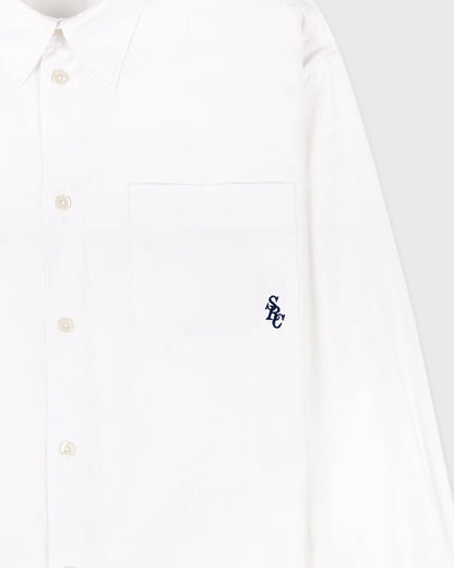 SRC Oversized Shirt - White/Navy