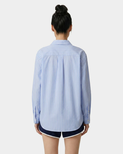 SRC Oversized Shirt - Ciel Stripe