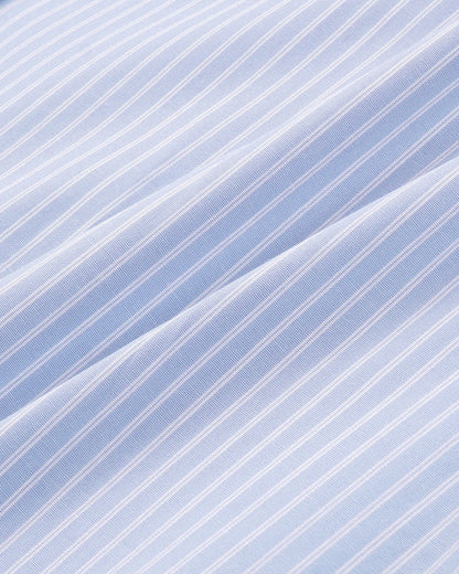 NY Crest Pyjama Shirt - Blue Striped