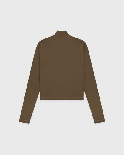 Serif Logo Sports Jacket - Sand