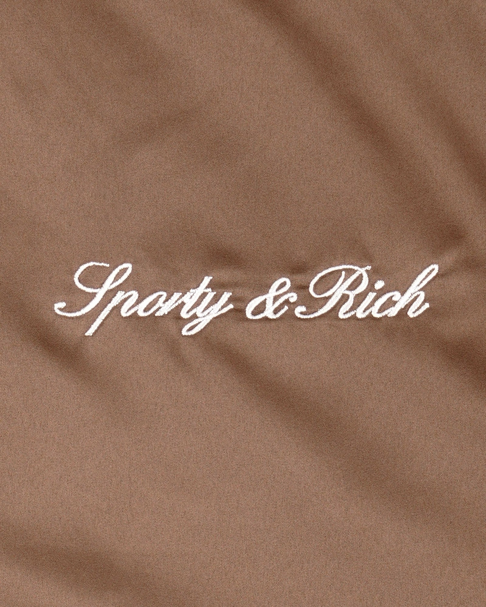 Serif Logo Gym Jacket - Sand/Carbon/White