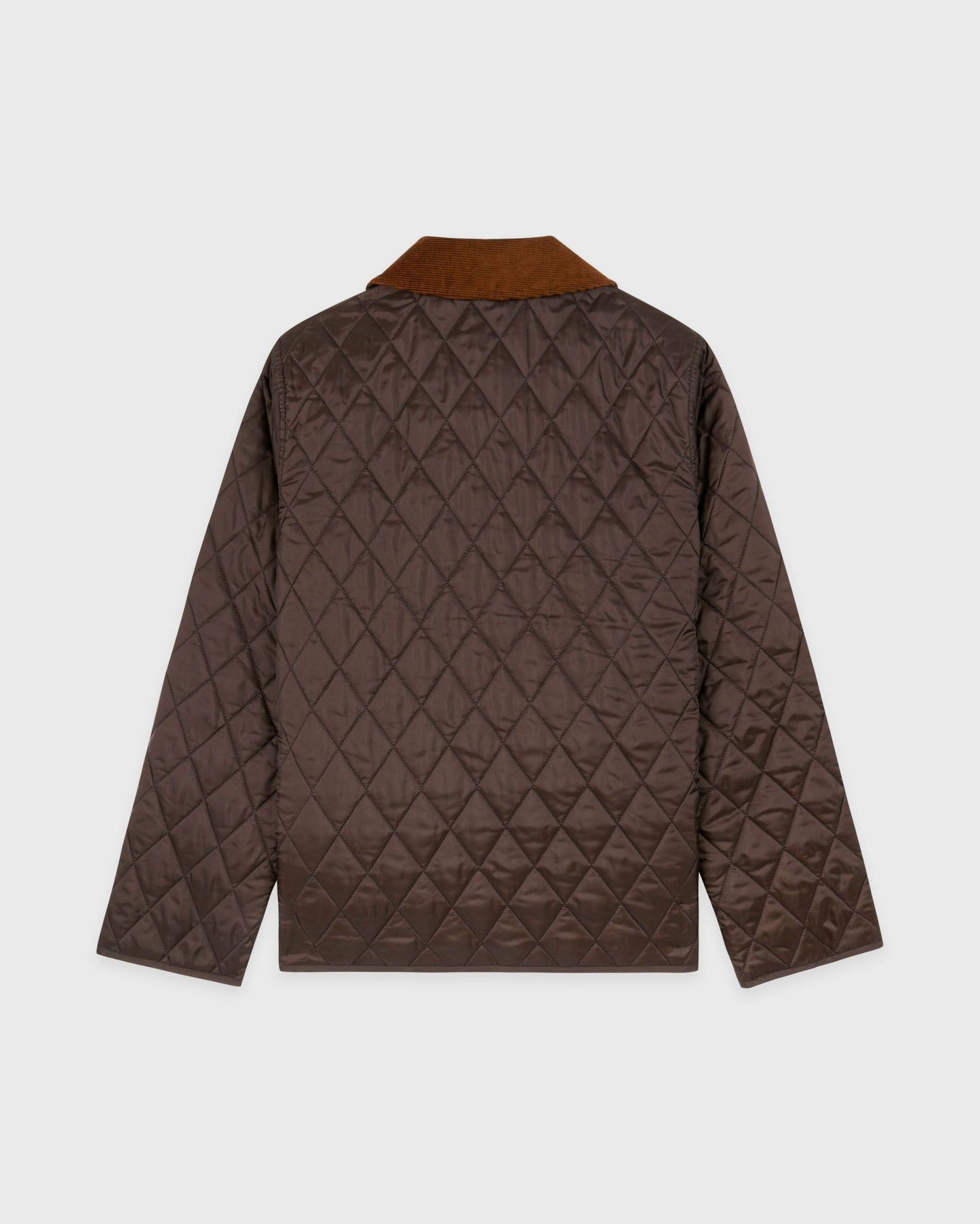 NY Crest Nylon Quilted Jacket - Chocolate