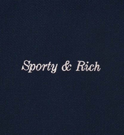 Eden Crest Varsity Jacket Women - Navy/White