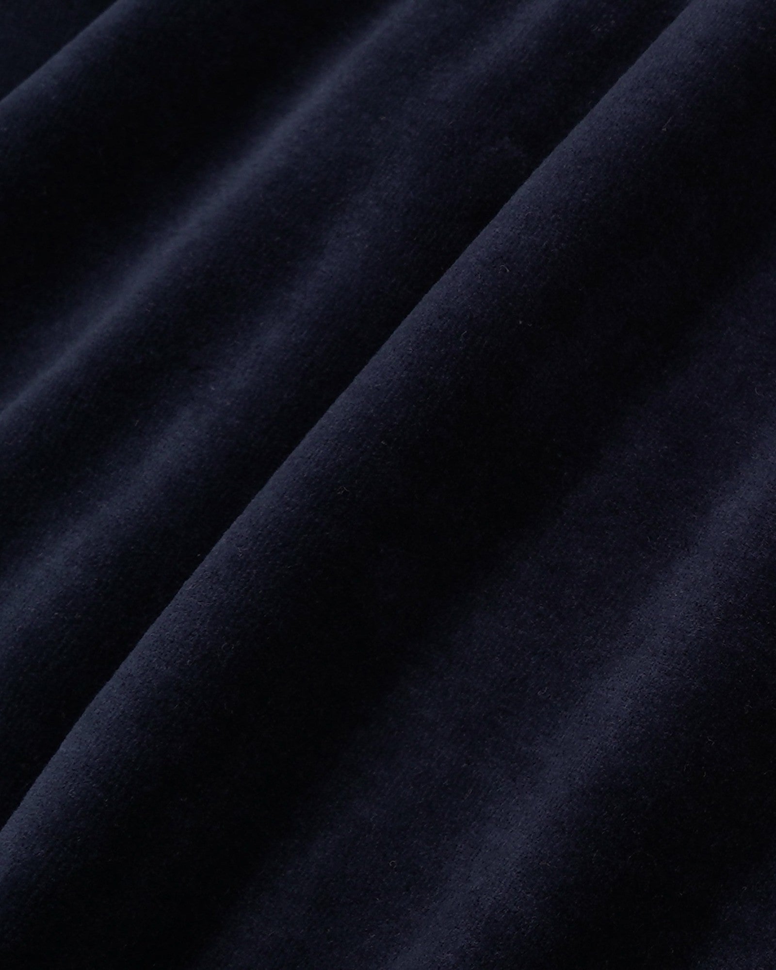 Crown Tennis Elio Velour Track Jacket - Navy/Ecru