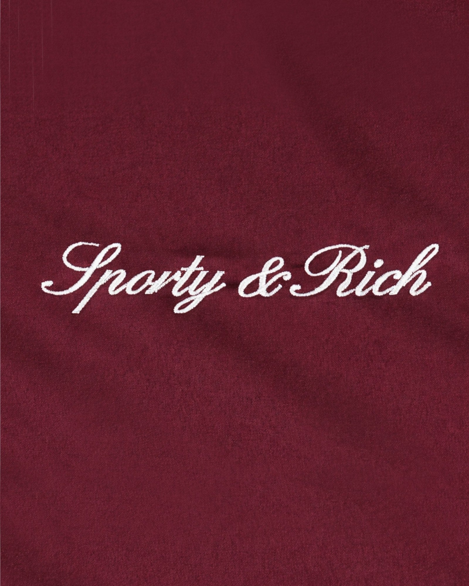 Signature Logo Gym Jacket - Bordeaux/White/Navy