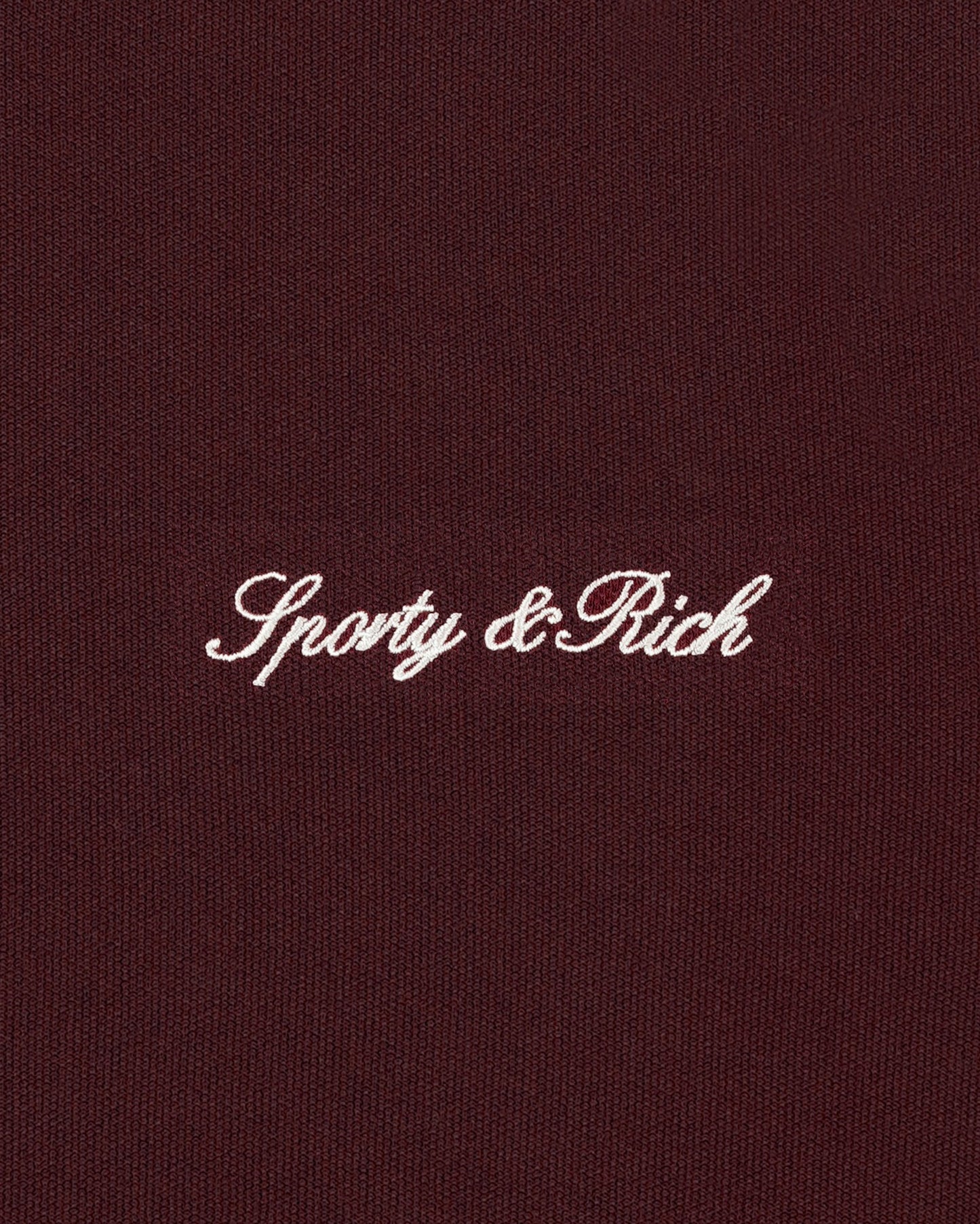 Signature Logo Retro Track Jacket - Bordeaux/White