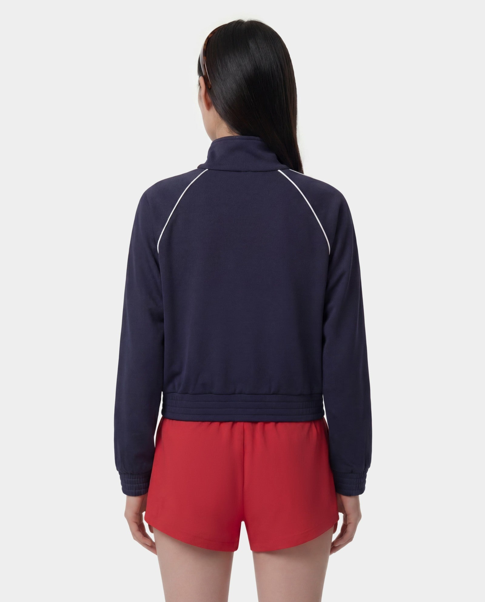 Signature Logo Retro Track Jacket - Dark Navy