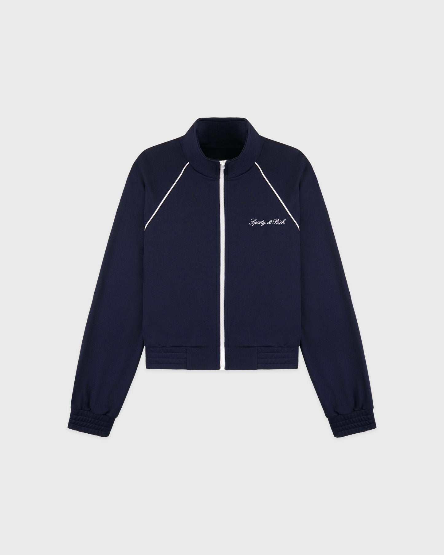 Signature Logo Retro Track Jacket - Dark Navy
