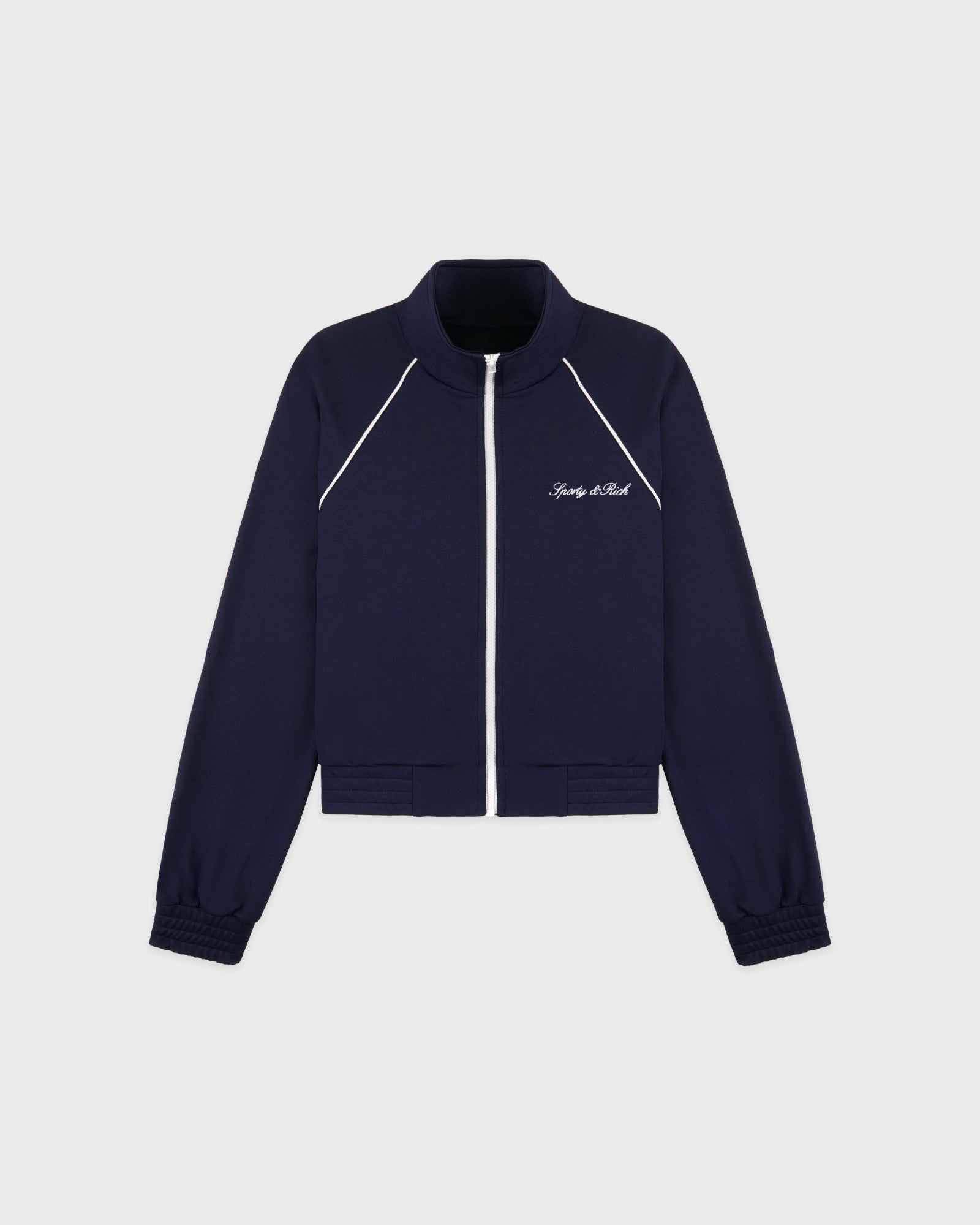 Signature Logo Retro Track Jacket - Dark Navy