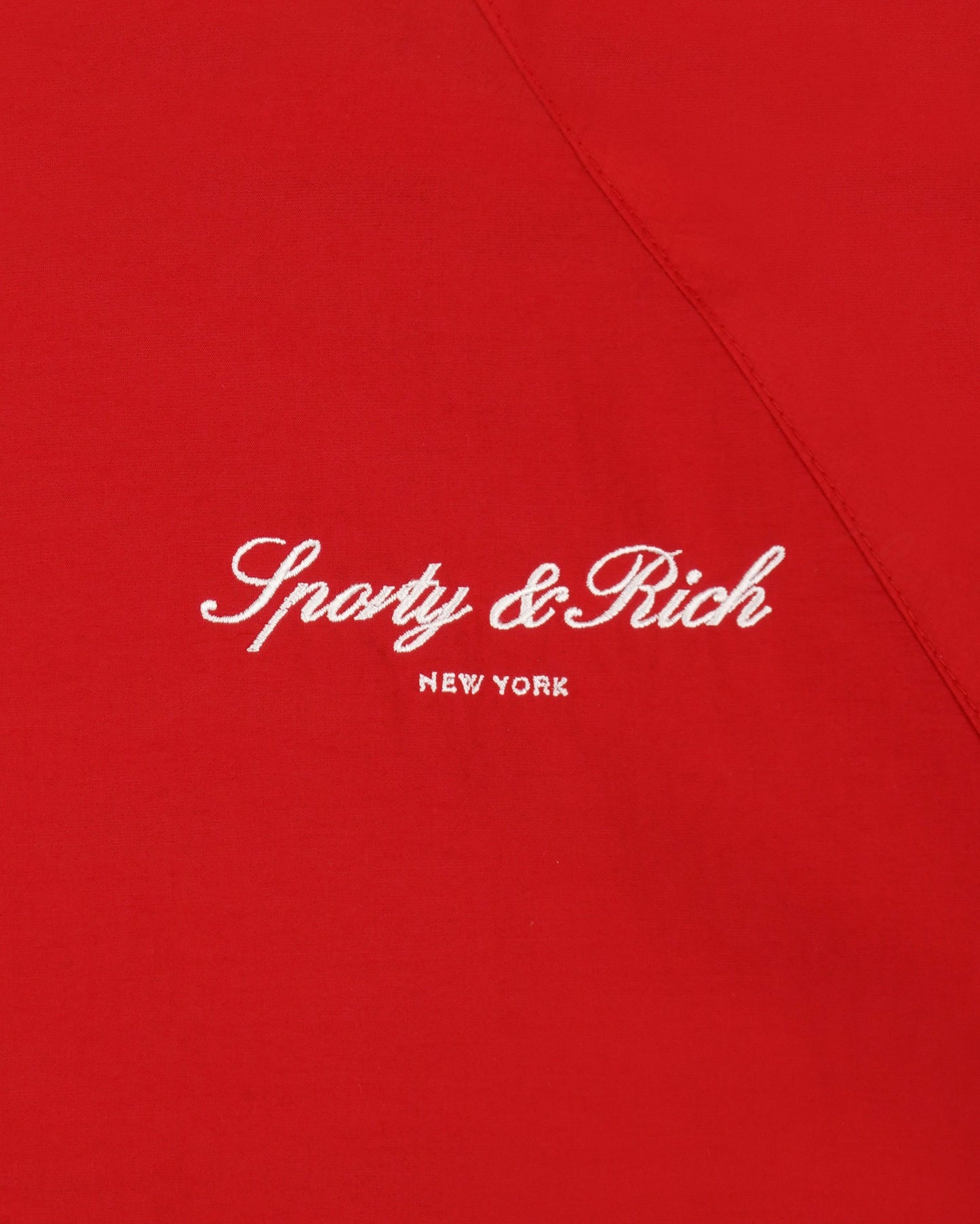 Signature NY Contrast Jacket - Ruby
