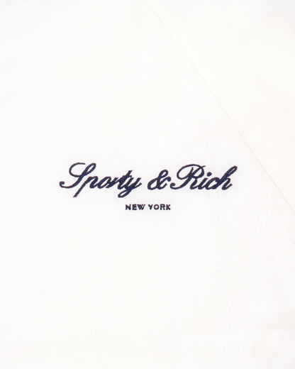 Signature NY Contrast Jacket - White