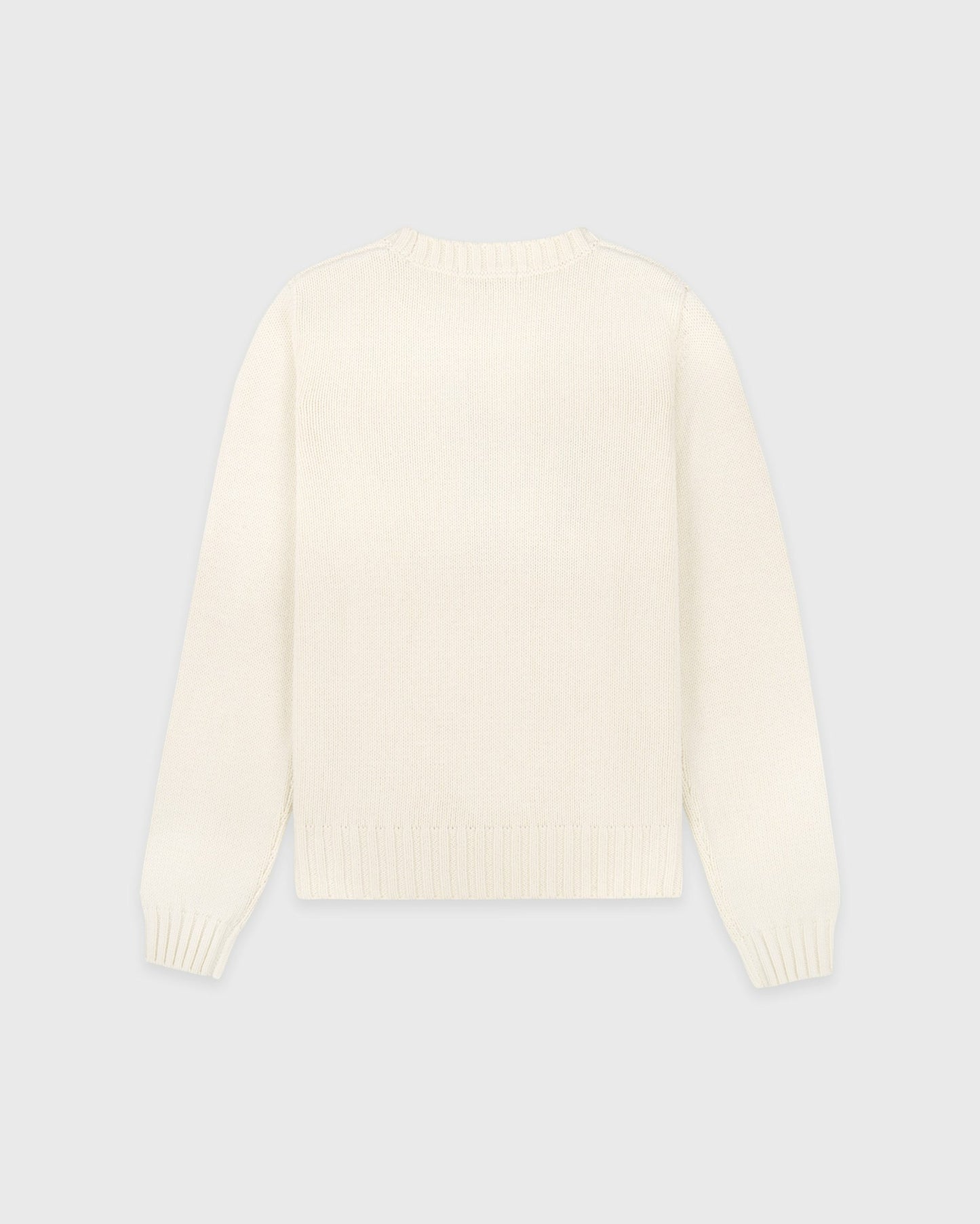 S&R Nautical Knitted Sweater - Ecru