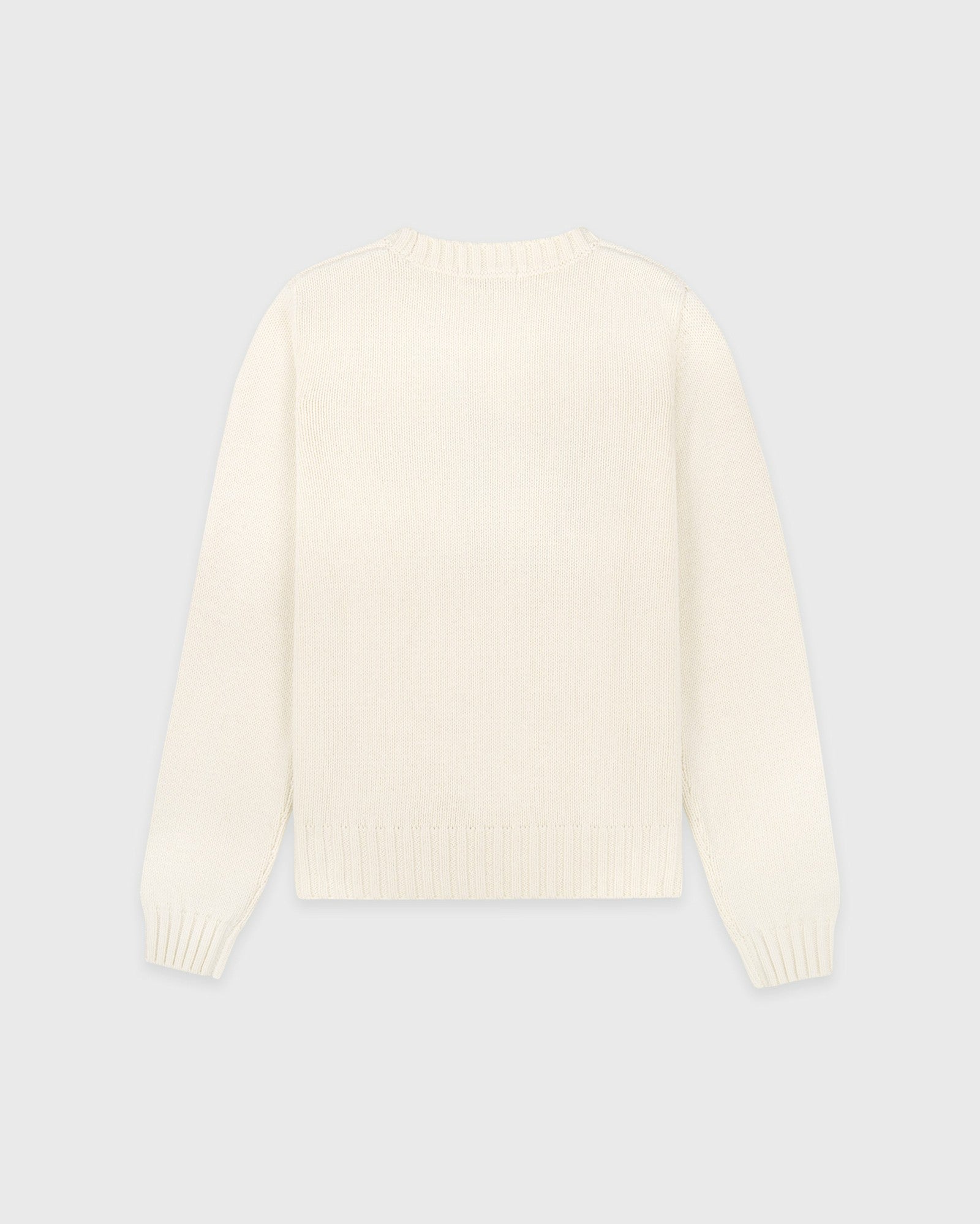 S&R Nautical Knitted Sweater - Ecru