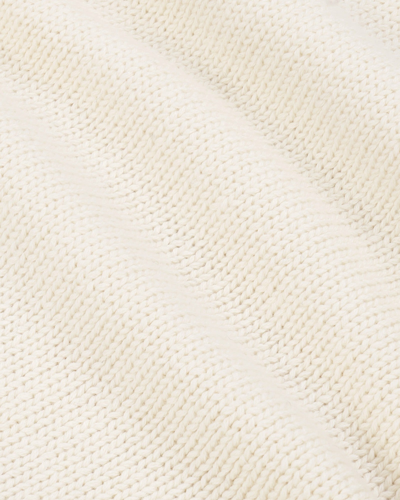 NY Crest Knitted Sweater - Ecru