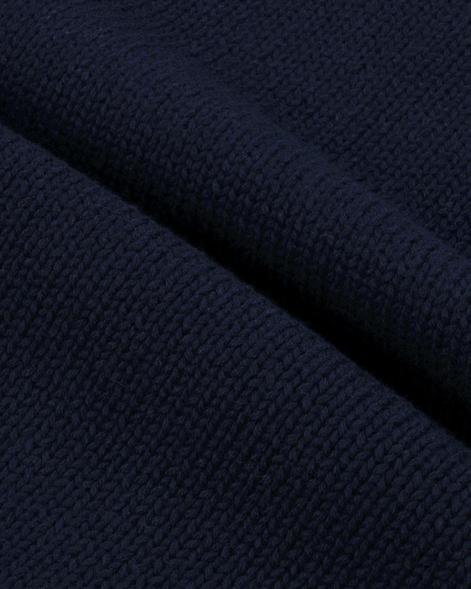 NY Crest Knitted Sweater - Navy