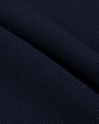 NY Crest Knitted Sweater - Navy