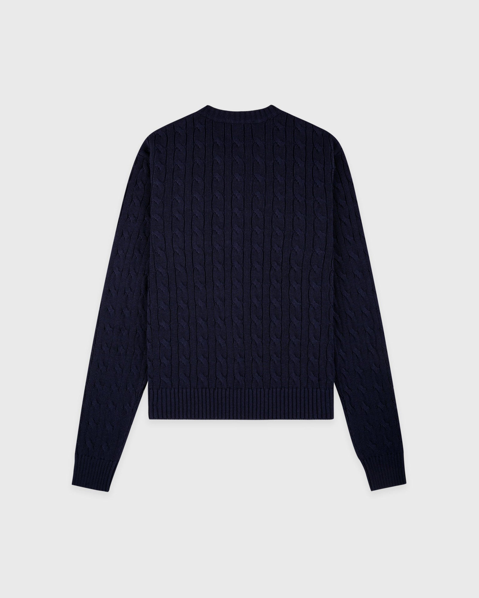 SRC Cable Sweater - Dark Navy