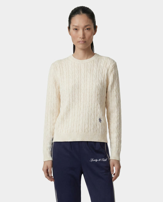 SRC Cable Sweater - Ecru
